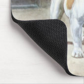 ブルドッグのヴィンテージのマウスパッド マウスパッド (コーナー)