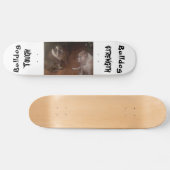 ブルドッグの堅いスケートボード スケートボード (横)