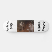 ブルドッグの堅いスケートボード スケートボード (横)