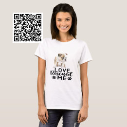 ブルドッグの子犬の愛が私を救った Tシャツ