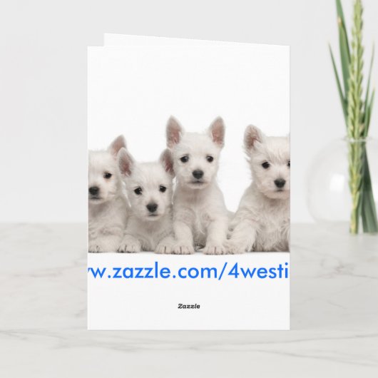 ブルドッグの子犬はそれが挨拶カスタマイズ可能な-雪が降るようにしました シーズンカード (裏面)