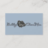 ブルドッグの応援のお母さん コーリングカード (裏面)