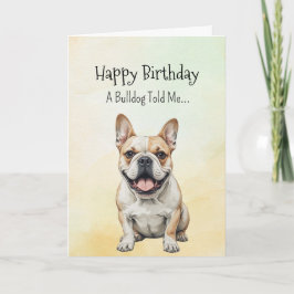 ブルドッグの性格 誕生日 楽しい 動物 カード