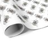 ブルドッグの歴史デザイン ラッピングペーパー (ロールコーナー)