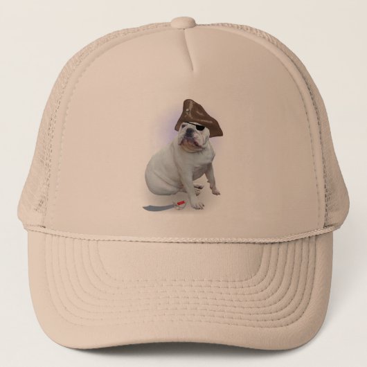 ブルドッグの海賊 キャップ (正面)