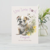 ブルドッグの犬の里親募集、ガッチャデー カード (スタンド正面)