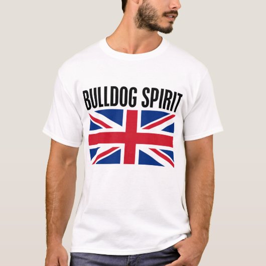 ブルドッグの精神 Tシャツ (正面)