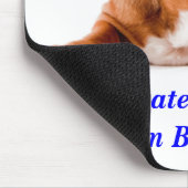 ブルドッグは私を憎まない…私は美しいマウスパッド マウスパッド (コーナー)