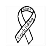 ブルドッグをフランスの使う ラバースタンプ (インプリント)