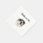 ブルドッグカクテルナプキンス スタンダードカクテルナプキン (角)