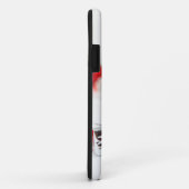 ブルドッグクリスマスギフトボックスオーナメントレッドサンタハット Case-Mate iPhoneケース (裏面/右)