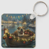 ブルドッグクリスマスフェスティバル航海 キーホルダー (裏面)