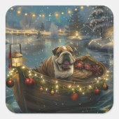 ブルドッグクリスマスフェスティバル航海 スクエアシール (正面)