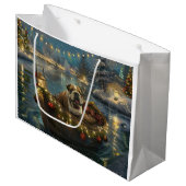 ブルドッグクリスマスフェスティバル航海 ラージペーパーバッグ (正面アングル)