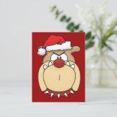 ブルドッグクリスマスポストカード シーズンポストカード (スタンド正面)