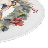 ブルドッグクリスマスリースフェスティバルカップ カッティングボード (角)