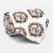 ブルドッグクリスマスリースフェスティバルカップ ネクタイ (ロール)