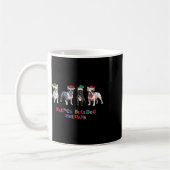 ブルドッグクリスマス2 コーヒーマグカップ (左)