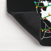 ブルドッグクリスマス マウスパッド (コーナー)