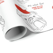 ブルドッグクリスマス ラッピングペーパー (ロールコーナー)