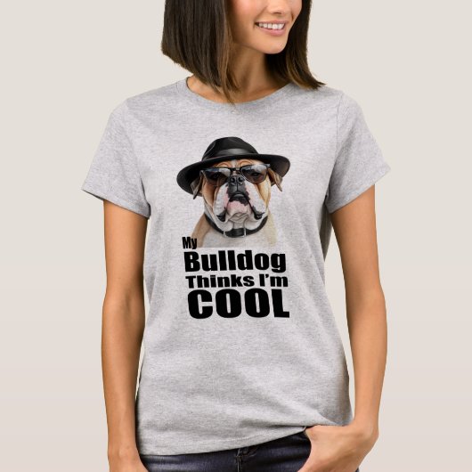 ブルドッグクールだ Tシャツ (正面)