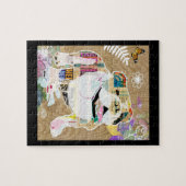 ブルドッグコラージュ ジグソーパズル (横)