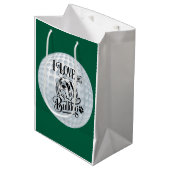 ブルドッグゴルフ ミディアムペーパーバッグ (正面アングル)