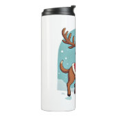 ブルドッグサンタクッキー タンブラー (回転左)