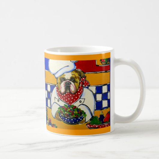 ブルドッグシェフ コーヒーマグカップ (右)
