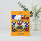 ブルドッグシェフ ポストカード (スタンド正面)