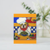 ブルドッグシェフ ポストカード (スタンド正面)