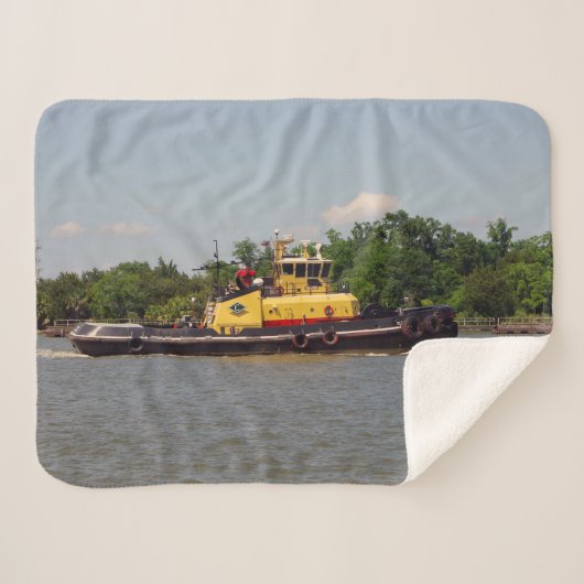 ブルドッグシェルパ毛布 シェルパブランケット (正面(横))