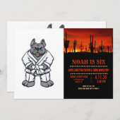 ブルドッグジウ実 |背景色を選択 招待状 (正面/裏面)