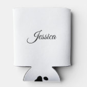 ブルドッグスタイリッシュミニマル主義者 缶クーラー (裏面)