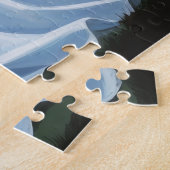 ブルドッグスパンプキンハロウィンおもしろい ジグソーパズル (側面)