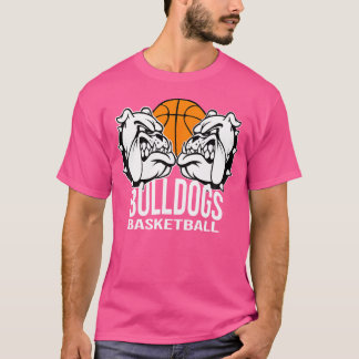 ブルドッグズバスケットボールシャツバスケットボールママパパプレイ Tシャツ