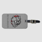 ブルドッグズマスコットラゲッジタグ ラゲッジタグ (正面横)