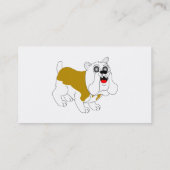 ブルドッグデザインボーディングケネル 名刺 (裏面)