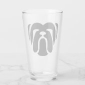 ブルドッグトライバル タンブラーグラス (裏面)