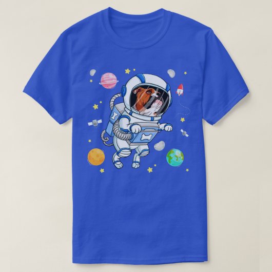 ブルドッグドッグ宇宙銀河系ガールズボーイズK Tシャツ (デザイン正面)