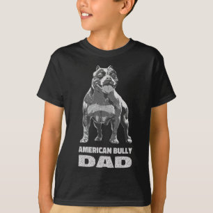 ブルドッグドッグ愛人アメリカンブルパパ Tシャツ