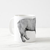 ブルドッグノエルマグ コーヒーマグカップ (正面左)