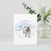 ブルドッグノエル葉書 シーズンポストカード (スタンド正面)