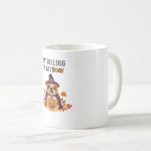 ブルドッグハロウィーンのコスチューム私のブルドッグは私のブーDo コーヒーマグカップ (正面右)