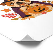 ブルドッグハロウィーンのコスチューム私のブルドッグは私のブーDo ポスター (角)