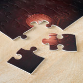 ブルドッグハロウィーン怖い ジグソーパズル (側面)