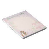 ブルドッグハートママ ノートパッド (アングル)