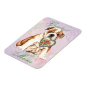 ブルドッグハートママ マグネット (左側)