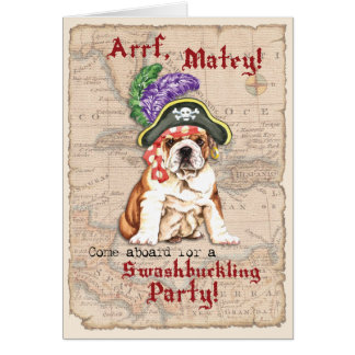 ブルドッグパイレーツ招待状