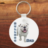 ブルドッグパパ4 – キーチェーン (正面)